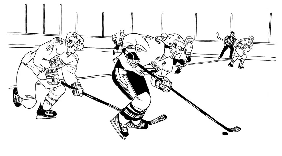Как се играе хокей на лед